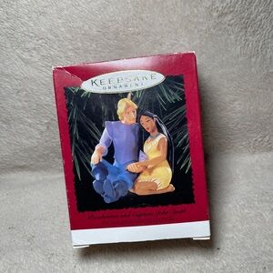 Hallmark Disney Pocahontas and John Smith Ornament